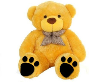 Yellow big 2025 teddy bear