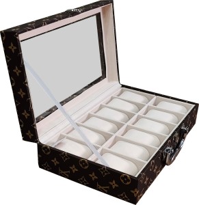 Affordable vuitton watch box For Sale, Luxury