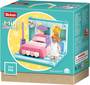 Mini Handcraft Theme Bedroom 109 Piece Block Bricks Toys Lego Compatible Construction Set Made Of Non Toxic Abs Educational Toy M38 B0757F Multi Color For Kids shop for Sluban products in India. Flipk...