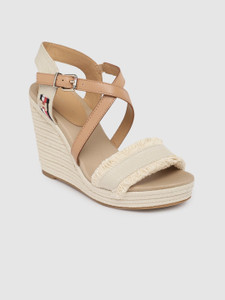 Tommy hilfiger white hot sale wedges