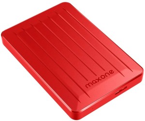 Maxone 320 GB External Hard Disk Drive(Red)