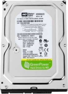 WD Green Power 500 GB Desktop Internal Hard Disk Drive (500 GB HDD)