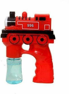 DhyeyCollection Thomas Train shape Bubble Gun with Light