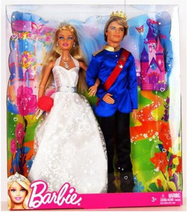 Barbie and ken wedding doll set store