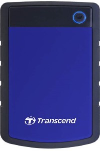 Transcend 1 TB External Hard Disk Drive(Blue)