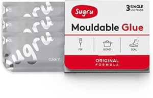 Sugru Mouldable Glue - Original Formula - Black (3-pack)