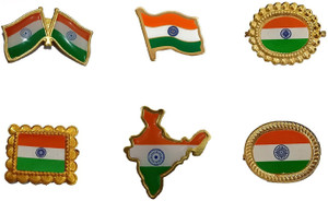 Indian flag shirt pin outlet