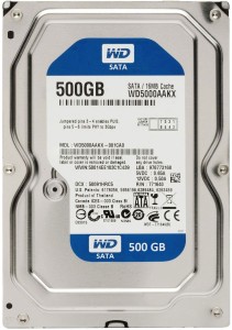 WD Sata Blue Series 500 GB Desktop Internal Hard Disk Drive (Genuine Product Quality)