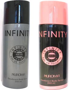 NUROMA Rough Touch Pink Touch Deodorant Perfume Body Spray For