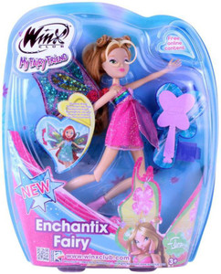 WINX ENCHANTIX FAIRY STELLA DOLL FAIRY DOLL RARE COLLECTIBLE