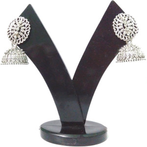 Tanishq shop silver jhumka