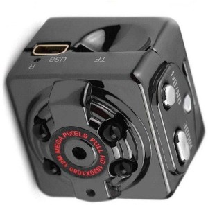 TFG SQ8 SQ8 Mini Spy Camera 1080P | Smallest Wireless Hidden Cameras for Home/Office/Car/Nanny | Full HD Video & Audio Recorder |Spy Cam Portable | Action Camera|Motion Detection 1080P Sports Action Camera Security Camera Sports and Action Camera(Black, 12 MP)