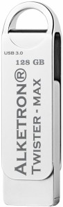 Alketron Twister MAX 128 GB Pen Drive(Silver)
