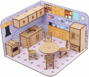 Dollhouse sales furniture kit