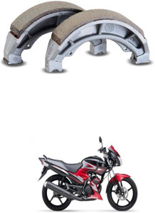 AUTONEST Bike Rear Brake Shoe Set of 2 for SS 125 Rear Brake