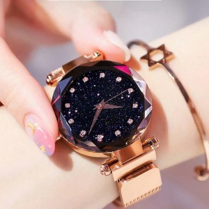 fancy bracelet Black Color ladies watches girls wrist watch for women style  fashion female watch with
