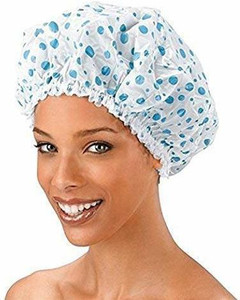 Frilly shower clearance cap
