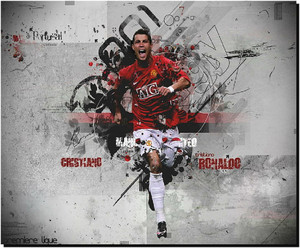 SKY DOT red devil cristiano ronaldo soccer player print Mousepad ...
