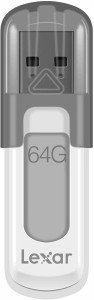 Lexar JUMPDRIVE V100 64 GB Pen Drive(White, Grey)