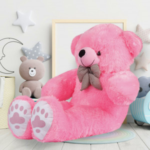 Teddy bear 5 feet pink top