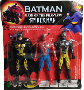 Batman and spiderman toys store