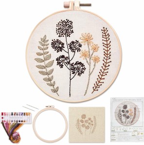 REHTRAD Embroidery Beginner Kits for Adults Kids, Cross Stitch