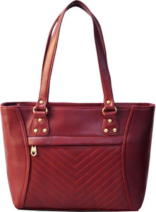 Buy AGINOS Women Maroon Hand held Bag MAROON Online Best Price in India Flipkart