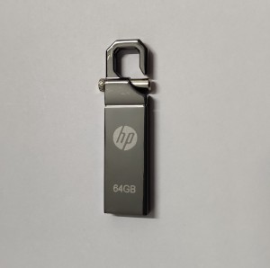 HP USB FLASH DRIVE v250w 64 Pen Drive(Silver)