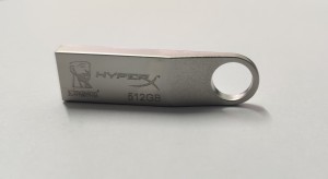 Kingston HYPER512G 512 GB Pen Drive(Silver)