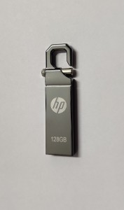 HP USB FLASH DRIVE v250w 128 GB Pen Drive(Silver)