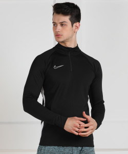 NIKE Colorblock Men High Neck Black T Shirt Buy NIKE