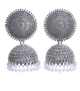 Ash colour earrings sale