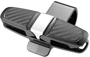 Qiisx Car Sunglass Clip Fastener Superior Car Organizer Auto