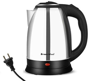 GREEN KIVVI Brand New 701 18 SS KETTLE 1.8 Litre Electric Kettle Price in India Buy GREEN KIVVI Brand New 701 18 SS KETTLE 1.8 Litre Electric Kettle Online at Flipkart