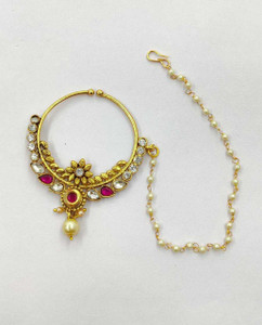 Marwadi nathiya hot sale gold