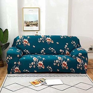 TONY STARK Polyester Floral Sofa Cover