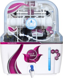 Grand plus RED BLUE 10 L RO + UV + UF + TDS Water Purifier