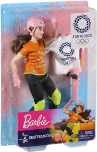 Barbie sales doll skateboard