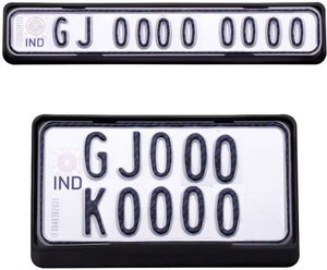 Number sales plate price