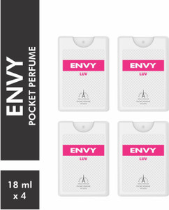 Buy ENVY Luv Pocket Perfume Pack of 4 Eau de Parfum 72 ml Online In India Flipkart