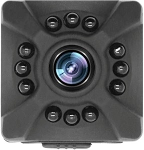 TFG MINI X5 X5 Mini Size High Performance X5 Mini WiFi DV Square Wireless Surveillance Camera 1080 Board 960nm IR LED No Light Sports and Action Camera(Black, 12 MP)