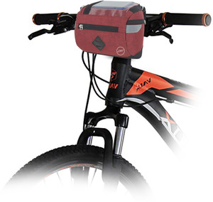 Cycle bag holder outlet