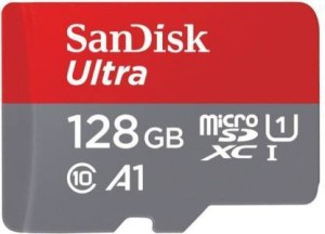 SanDisk ULTRA 128 GB MicroSDXC Class 10 120 MB/s  Memory Card