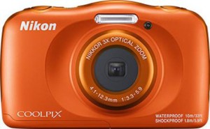 NIKON WATERPROOF COOLPIX W150(13.2 MP, 4.1 to 12.3 mm (angle of view equivalent to that of 30 to 90 mm lens in 35mm [135] format) Optical Zoom, 4X Digital Zoom, Orange)