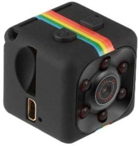 SIOVS Mini Camera SQ8 Full HD 1080P 30fps Pocket Digital Video Recorder Camera Camcorder Ultra-Mini Metal DV with IR Night Vision,, Support Motion Detecting Sports and Action Camera(Black, 12 MP)