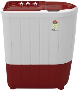 Whirlpool 6.5 kg Semi Automatic Top Load with In-built Heater Red(SUPERB ATOM 65I - CORAL RED(30200))