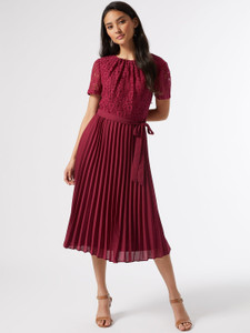 Burgundy dress dorothy online perkins
