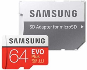 SAMSUNG EVO Plus 64 GB SDXC Class 10 100 MB/s  Memory Card(With Adapter)