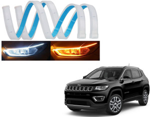 KOZDIKO DAY TIME RUNNING LIGHT SET OF 2 PCD FOR JEEP COMPASS Car