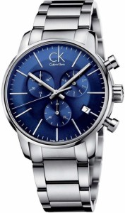 Blau unisex Armbanduhr K5A3114N-Calvin Klein Bold Uhr